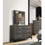 Commode double 6 tiroirs Aarit