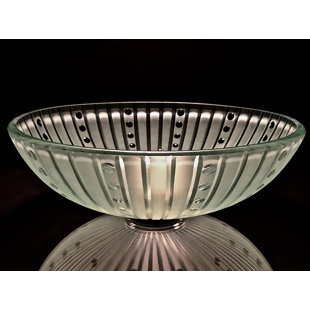 Lavabo de salle de bain vasque circulaire en verre Nova