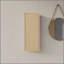 Armoire murale en bambou à grande capacité, de conception rustique avec rangement spacieux pour les salles de bain modernes