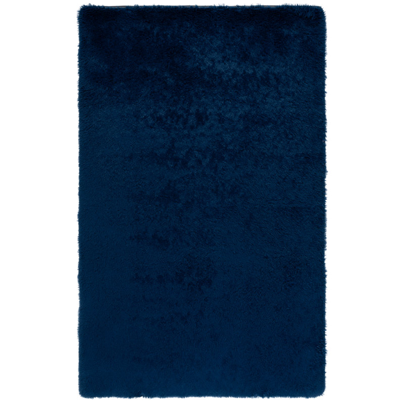 Zaslow Shag Performance Solid Color Rug, Rectangle 3' x 5'