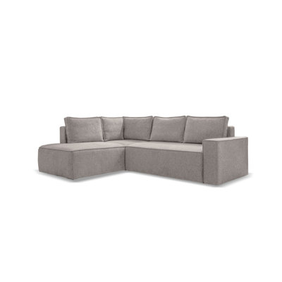 Brave Dave 6 Seater Corner Sofa Bed Chenille