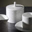 Missoni Sugar Pot ZIG ZAG  White Diam. 3.3", H 3.5"