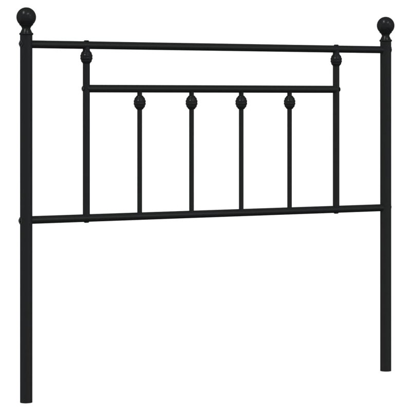 Aliha Headboard, 97cm H x 105cm W x 3cm D, Black