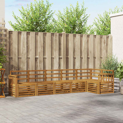 306cm Wide Patio Sectional Set
