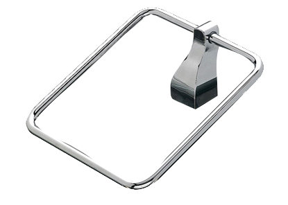 Aqua  Towel Ring, Polished Chrome