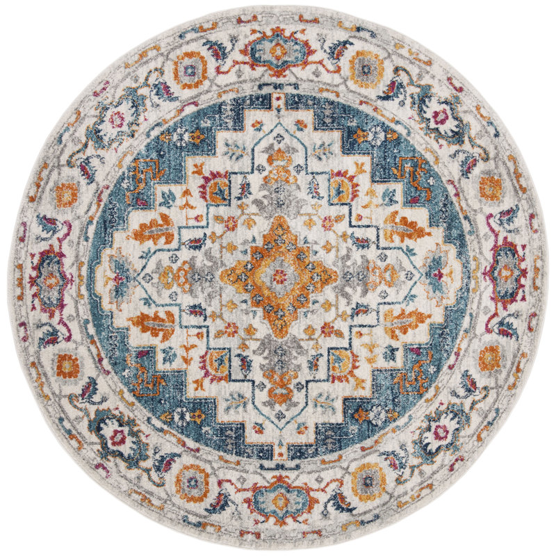 Tapis oriental Christa, Rond 6 pi 7 po