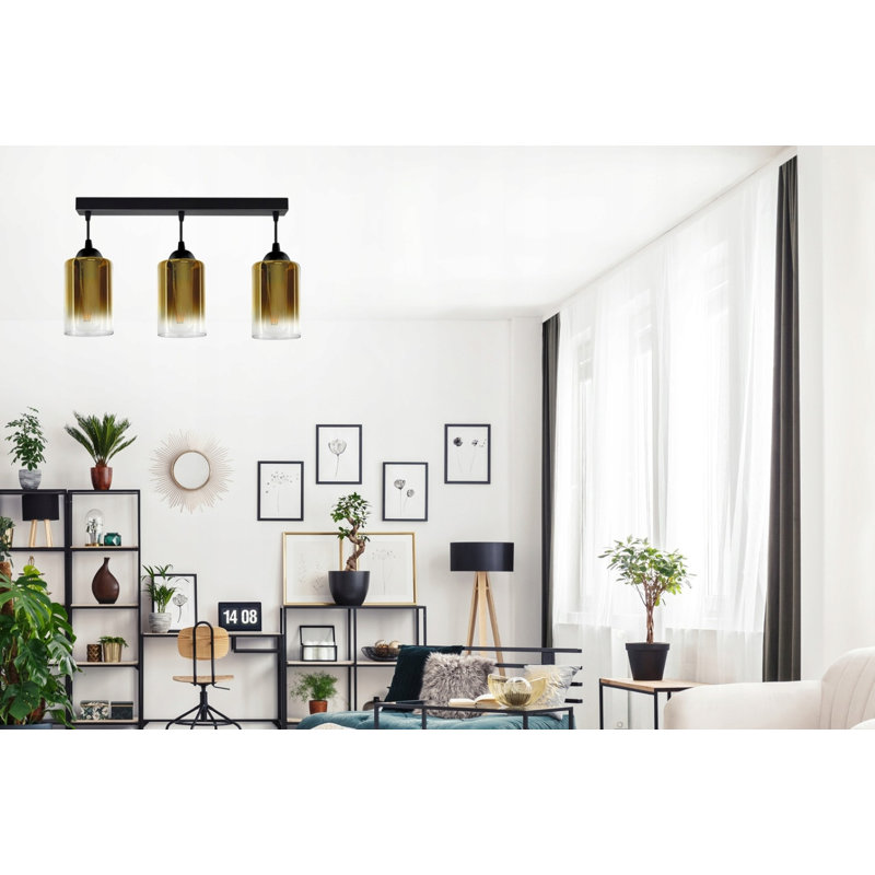 Ellianah 3 - Light Pendant, Copper