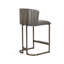 Banks Upholstered Stool with Metal Frame-70046047-70046049-72862920