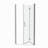 Universal Pivot Shower Door 1 3/8" Adjustable. 1/4" Tempered Glass 3672. Wall Channel, #304 Stainless Steel Handle. 36000 Times Open-Close Tested. Smooth System, Reliable Leakage. Colored With-121016754
