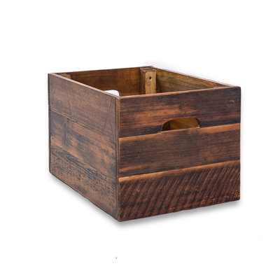 Caisse en bois massif