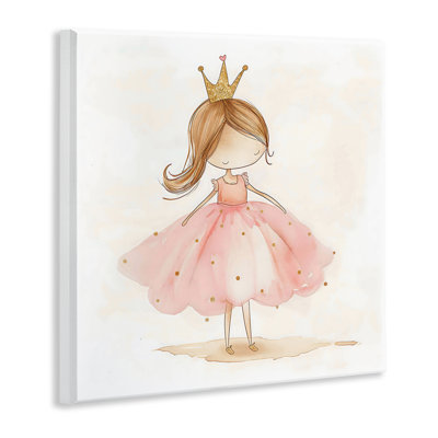 Little Princess with Crown Wall Plaque, design by Creative Studio