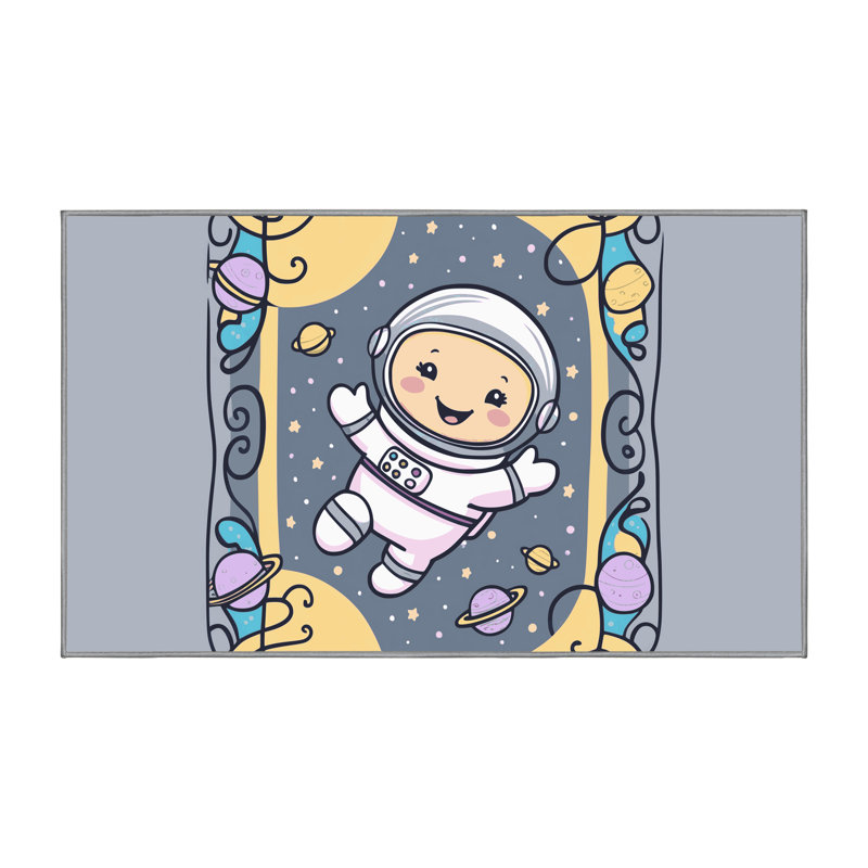 Tapis pour enfants Zoomie, Rectangulaire 8 pi x 12 pi