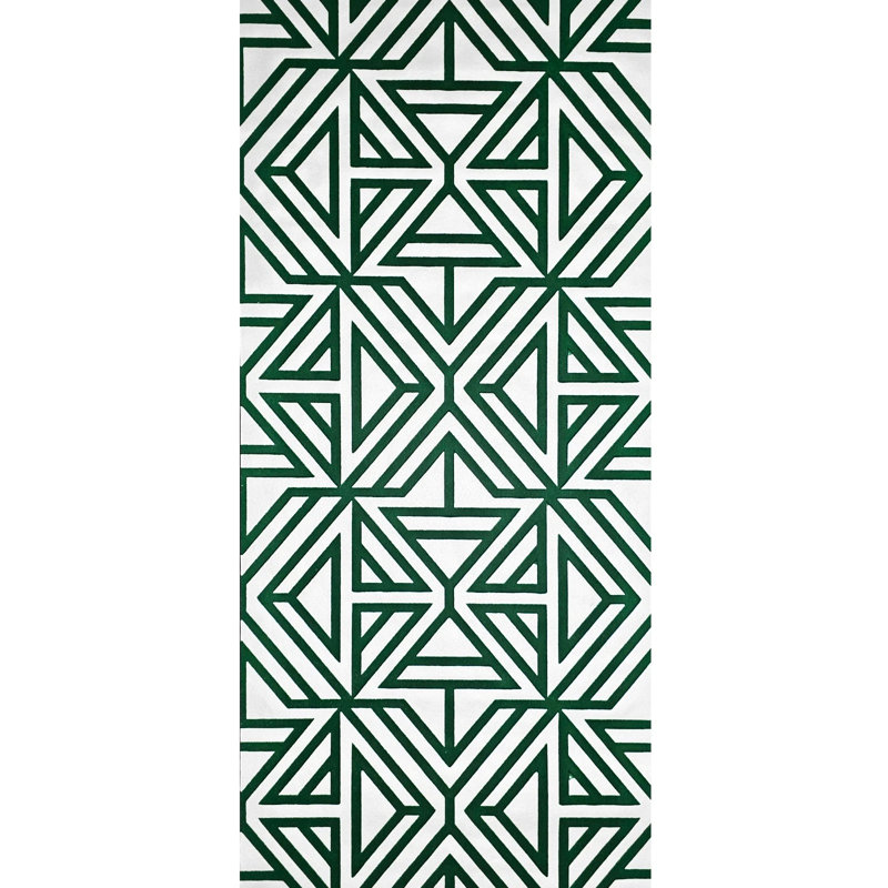 Papier peint à motif géométrique de velours