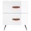 Hilaire 40cm W Iron Bedside Table-125113103-91686531