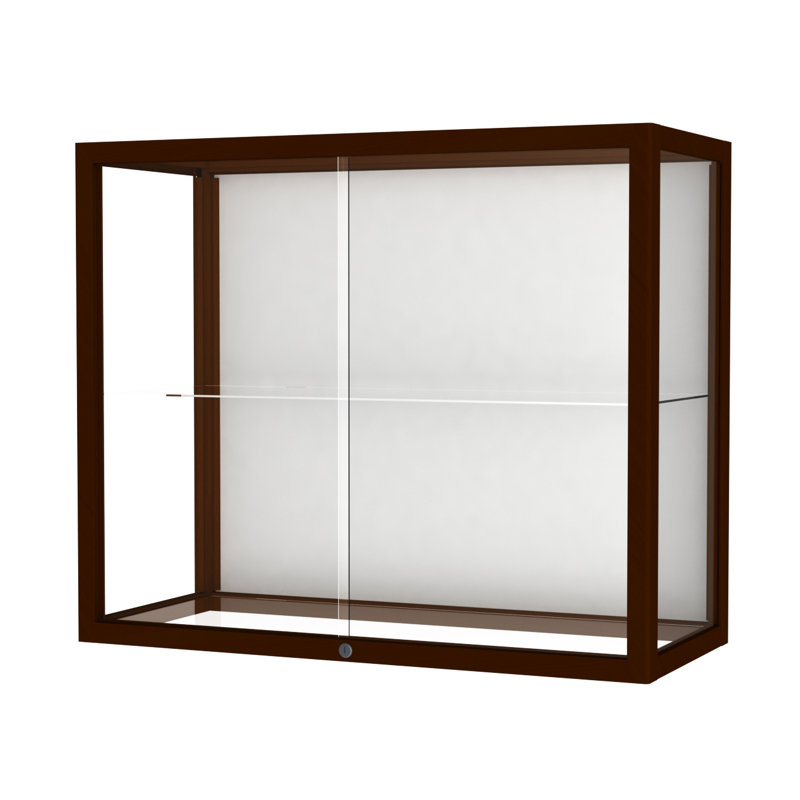 Heirloom Series 30'' H x 36'' W Wood, White Laminate, Cordovan