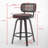 Swivel Counter Height Bar Stools  for Island/Kitchen/Counter/Bar-643546299