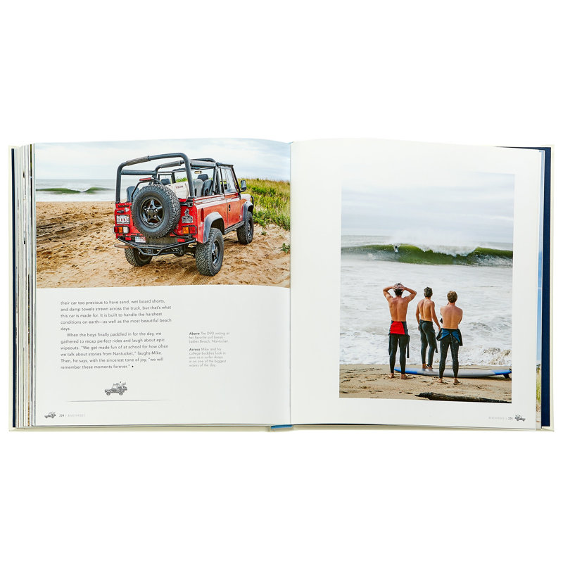 Beach Rides Leather Bound Book