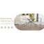 Ensemble moderne en verre trempé transparent Elegant