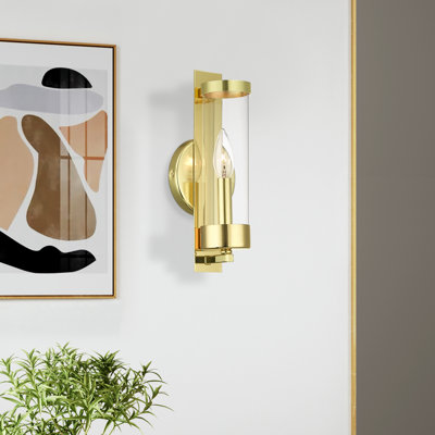 Bernd Steel Candle Wall Light