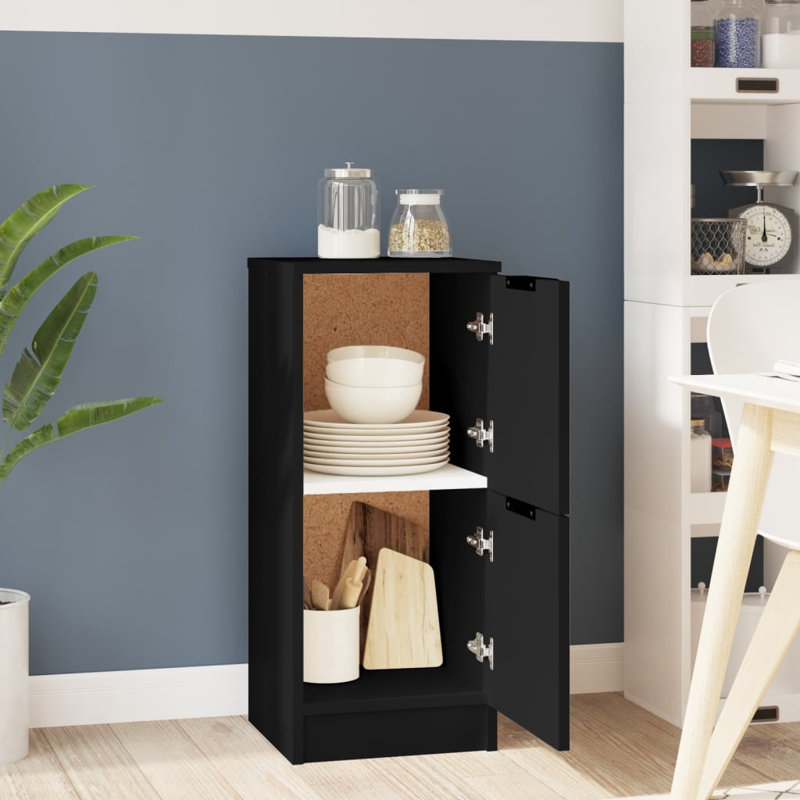 Manoff 30cm W Manufactured Wood Bedside Table, Set of 2