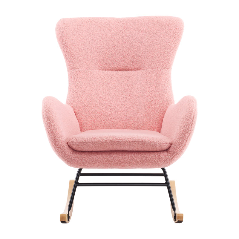 Caenas Rocking Chair, Pink