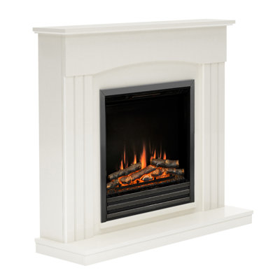 Linmere Timber Electric Fireplace