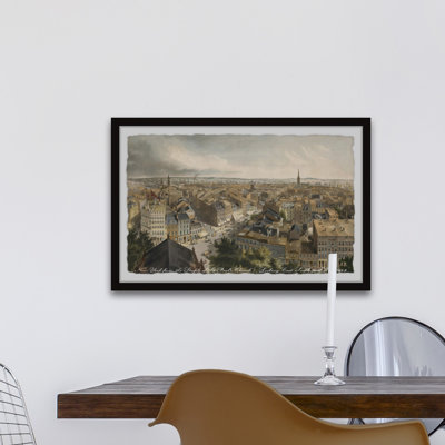 " City Buildings " Painting Print