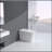 Luxury Intelligent Smart Toilet With Instant Warm Water Sprayer And Dryer, Auto Flush /Foot Sensor Operation, Adjusted Temp Heated Bidet Seat, LED Display White