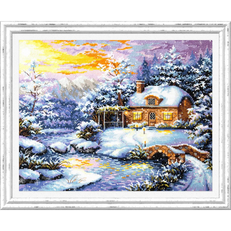Magic Needle Counted Cross-Stitch Kit Winter's Tale 45-08