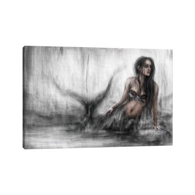 «Mermaid» par Justin Gedak - reproduction d'art sur toile tendue