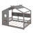 Full Size Floor House Bed-1547242516