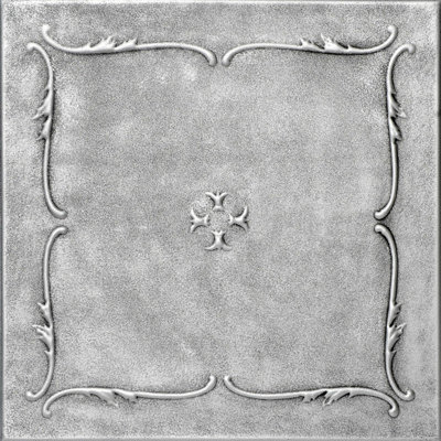 Carreau de plafond en polystyrène collé 1,6 pi x 1,6 pi Spring Buds