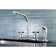 Kingston Brass Millennium Two-Handle 4-Hole 8" Centerset Kitchen Faucet with Side Sprayer