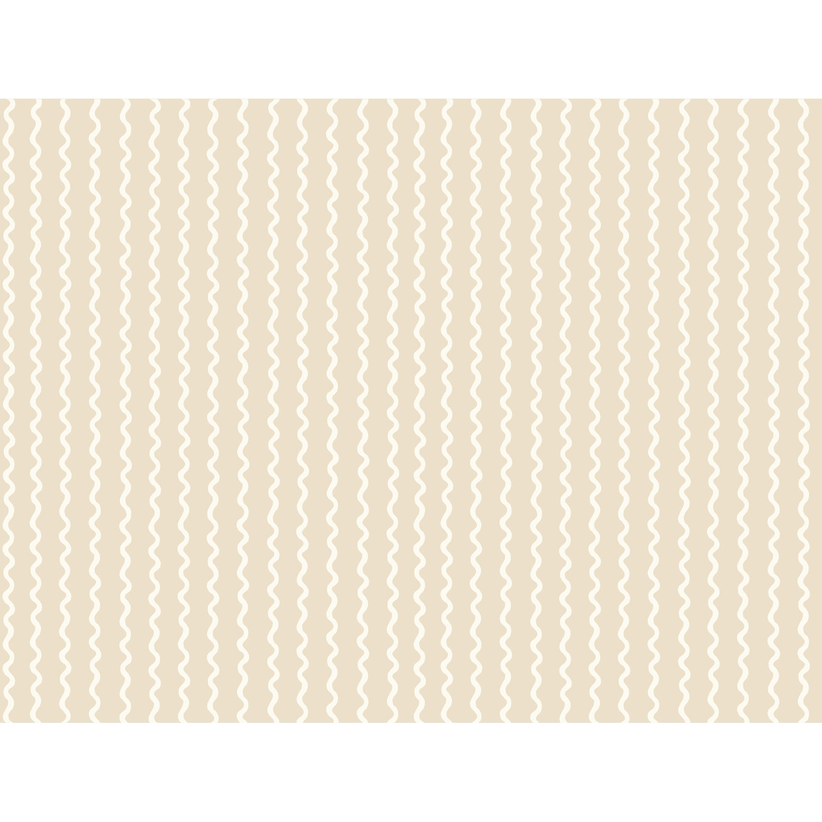 Rickrack Wallpaper, Linen