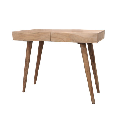 Peasnell Solid Wood Writing Desk