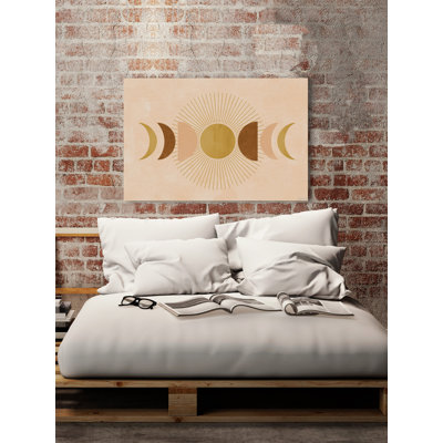 " Sun And Moon " Painting Print