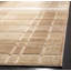 Tapis taupe tissé à la machine Scharff-20237733