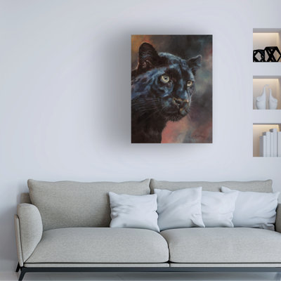 «David Stribble Black Panther», art sur toile