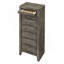Commode 7 tiroirs pour la lingerie, gris