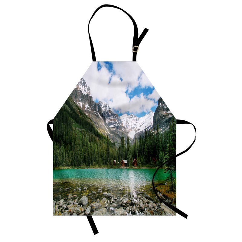 No Pattern Bib Apron