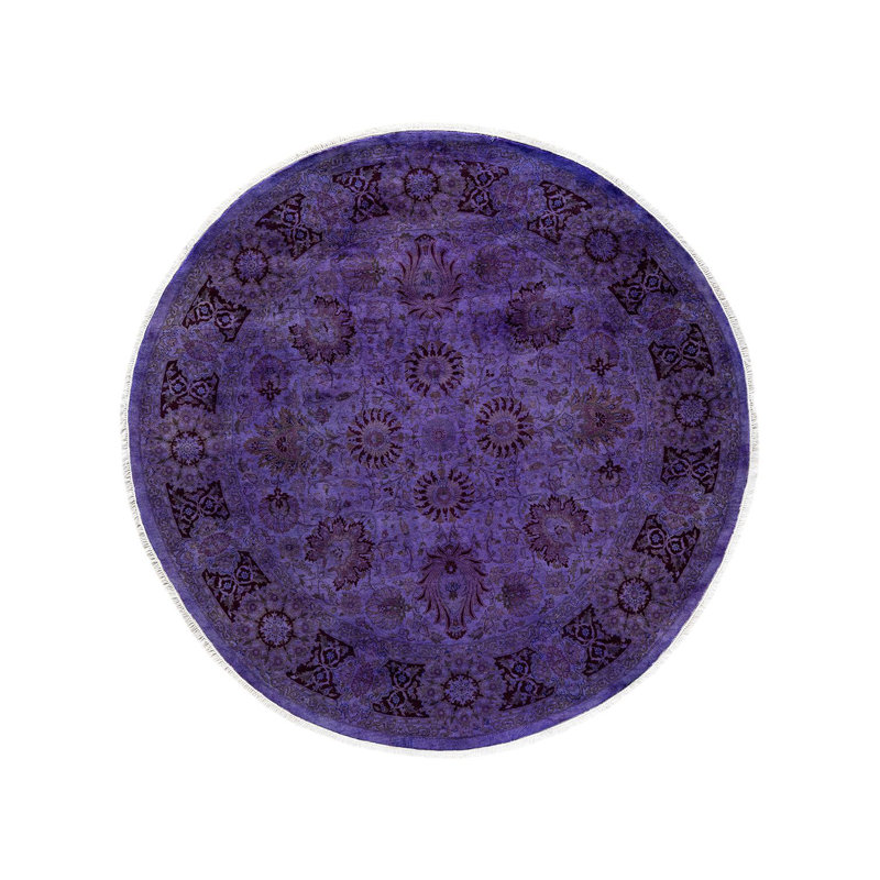 Dainara One-of-a-Kind 6' 1" x 6' 1" Hand Knotted Area Rug
