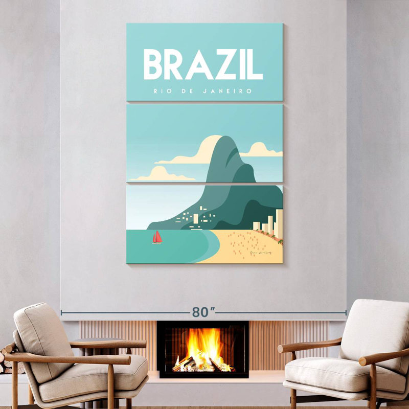 Nicci Brazil, 74" H x 48" W