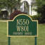 Wisconsin Special 3-Line Lawn Address Sign-1237597326-1237597324