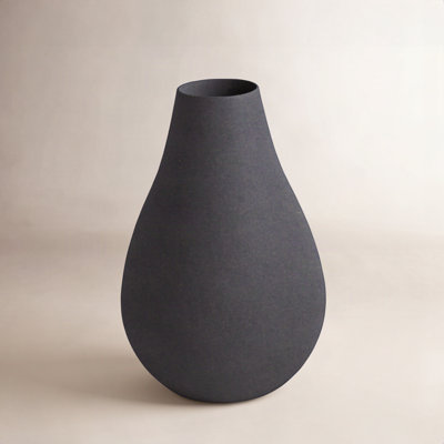 Jenny Large White Iron Table Vase