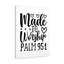 Made To Worship Psalm 95:1 - Wrapped Canvas Print-231586636