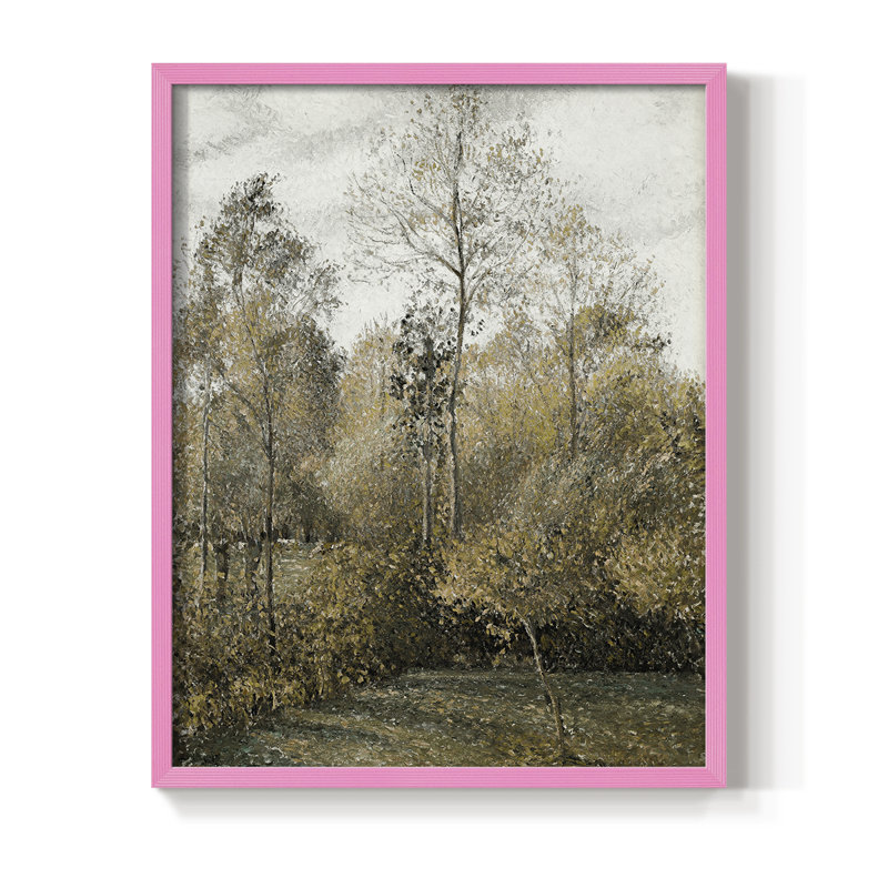 Vintage Landscape CCXL Framed Print - Solid Wood