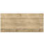 Ensemble de 2 grandes armoires de rangement avec portes Hunter en bois de manguier massif 39 W naturel
