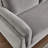 Bridgeview 109.8" Wide Chenille Fabric Cushion Back Upholstered L-Shaped Sectional Solid Wood Frame-112719014