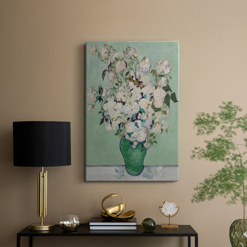 Roses - galerie Cavas sur mesure, H 18 po x l 12 po