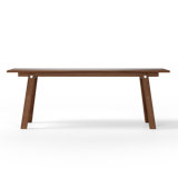 T & B Solid Oak Dining Table